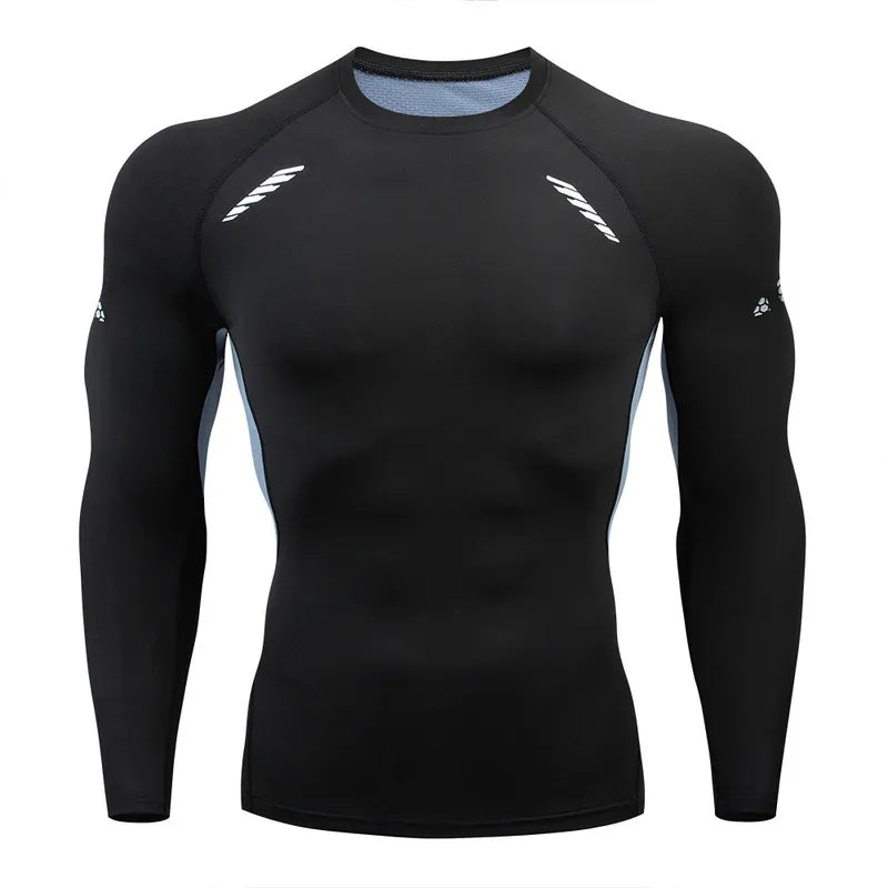 Camisa de compressão fitness drytight